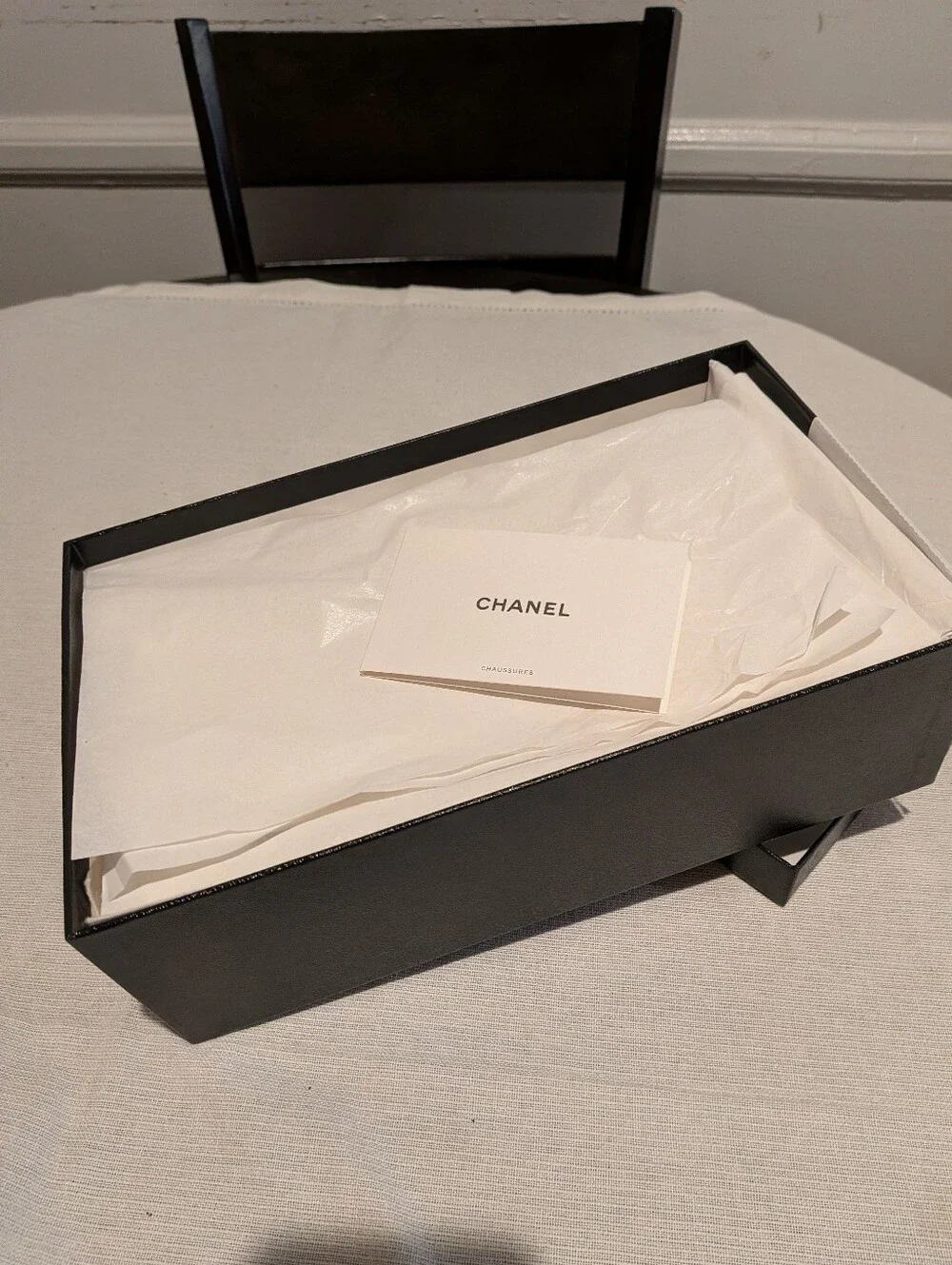 CHANEL Empty Gift Shoes Box